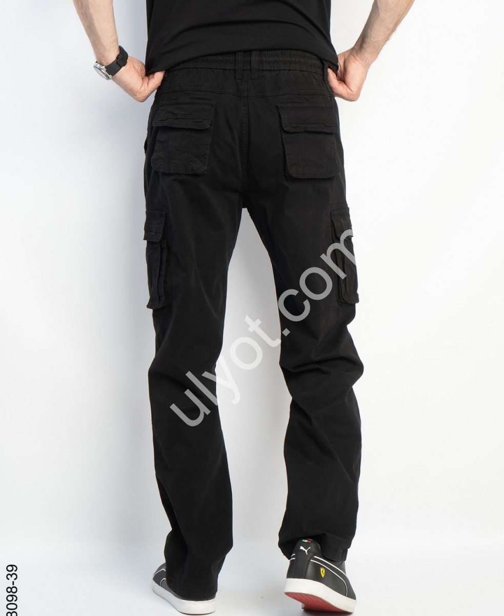 ШТАНИ (32-40) КАРГО ЧОРНИЙ 8098-39