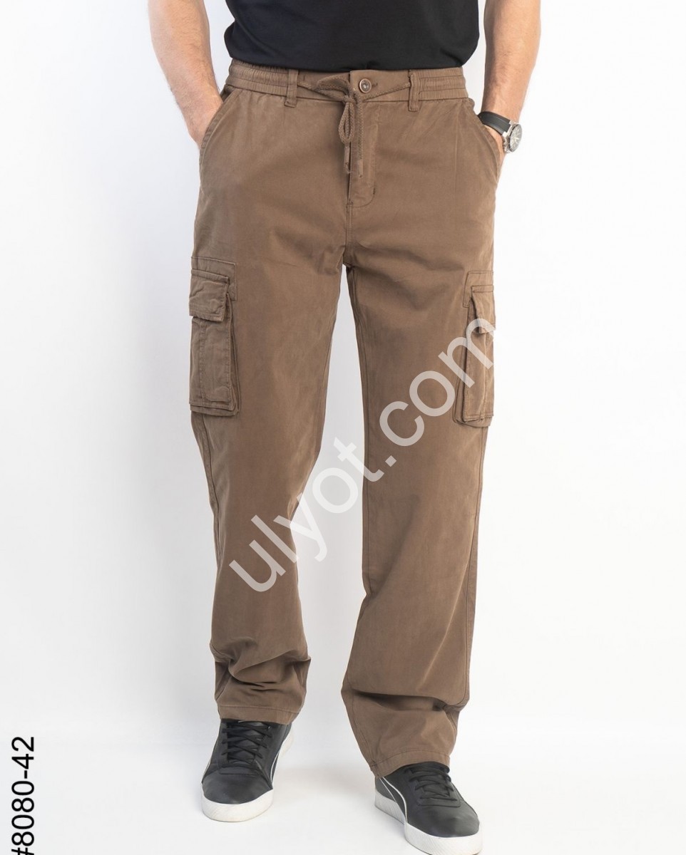 ШТАНИ (32-42) КАРГО БІЖ 8080-42