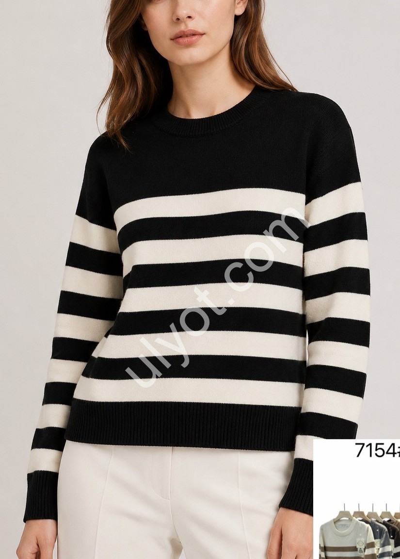 СВИТЕР (ONE SIZE 52-54) МИКС 7154