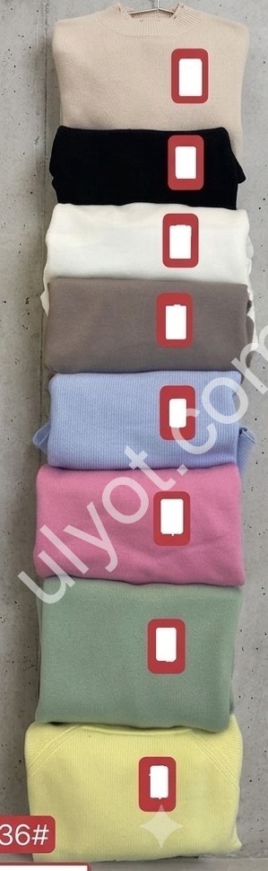 СВИТЕР (ONE SIZE 46-50) МИКС LC76236