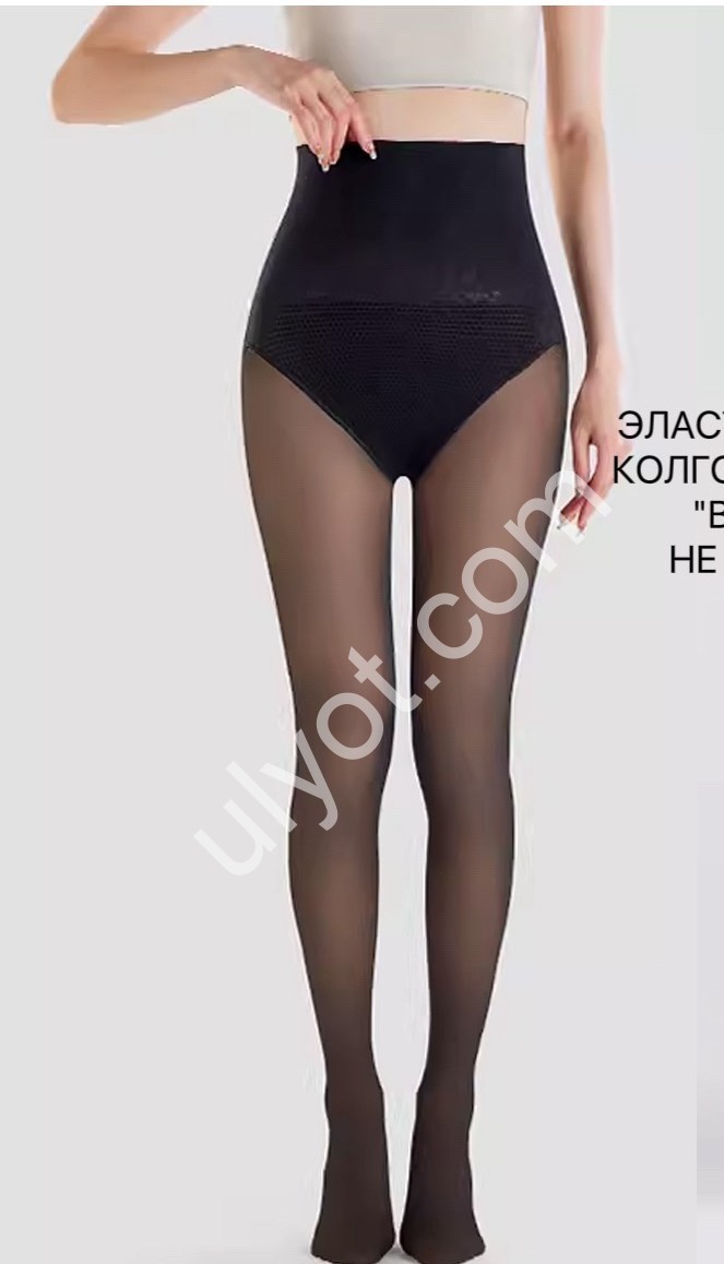 КОЛГОТЫ (ONE SIZE 54-60) ЧЕРНЫЙ 2018-1