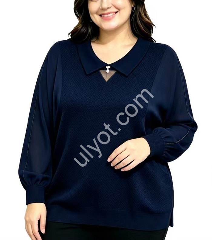 СВИТЕР (ONE SIZE 54-58) МИКС 8153