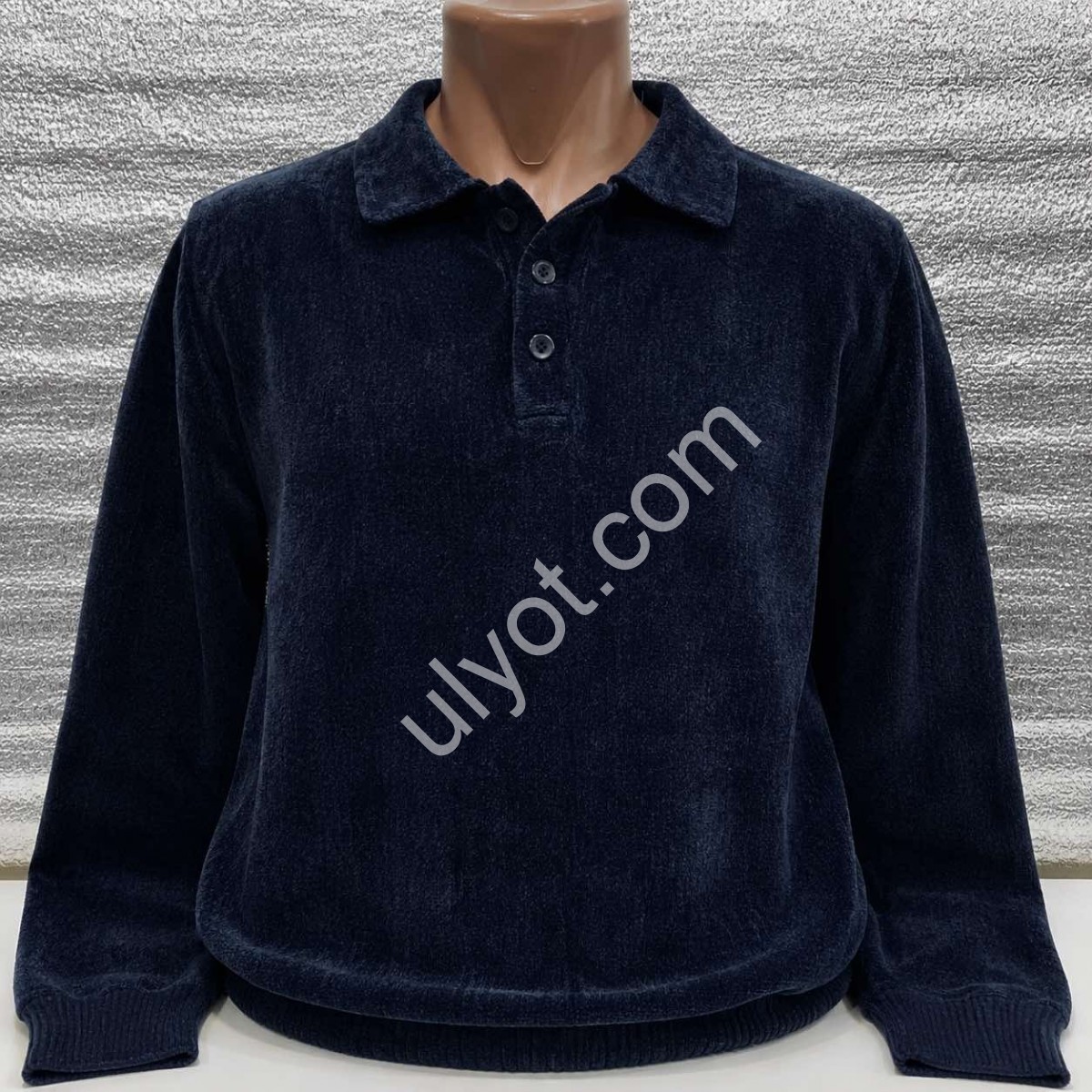 СВИТЕР (M-2XL) Т.СИНИЙ 188