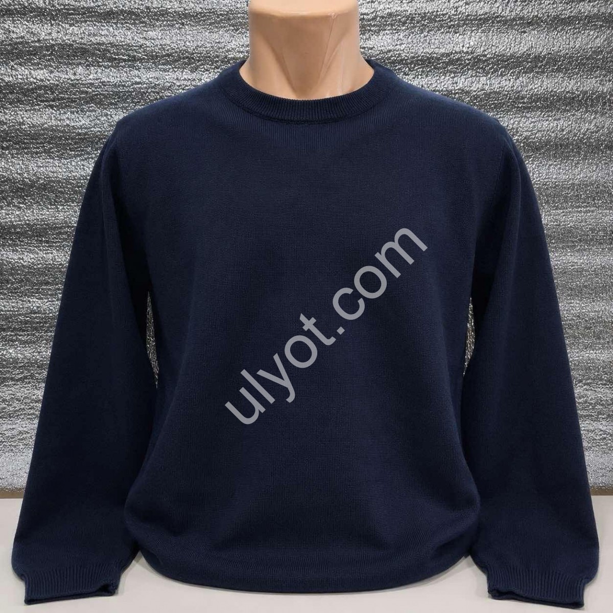 СВИТЕР (M-2XL) Т.СИНИЙ 819