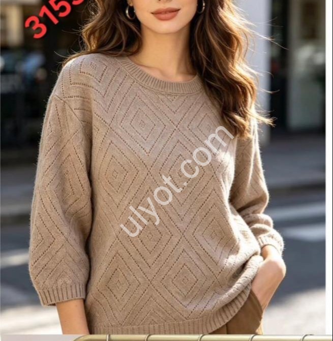 СВИТЕР (ONE SIZE 48-54) МИКС 3153