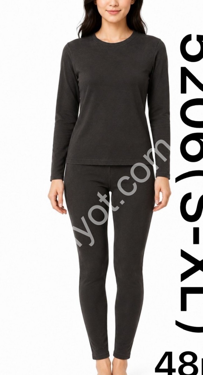 ТЕРМО КОМПЛЕКТ (S-XL) ЧЕРНЫЙ 5206