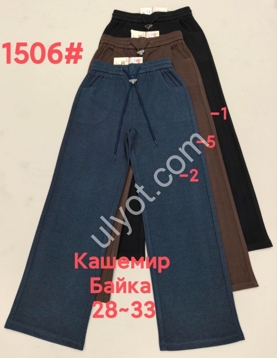 ШТАНИ (28-33) БАЙКА ЧОРНИЙ 1506-1