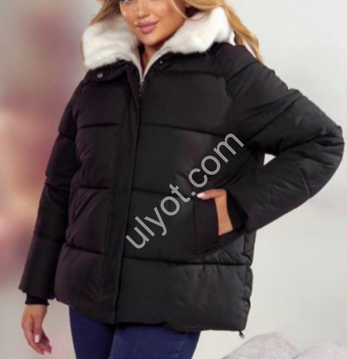 КУРТКА (M-2XL) ЧЕРНЫЙ K718