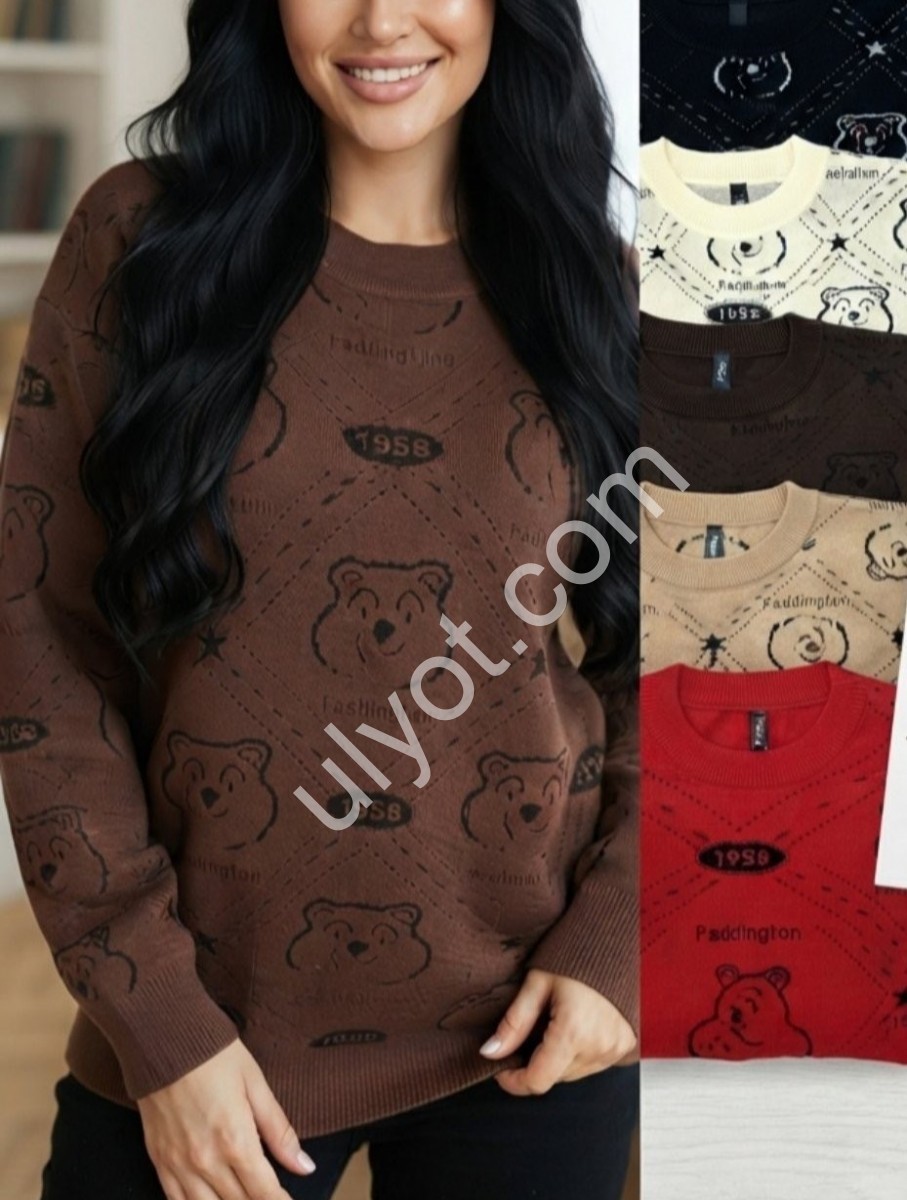 СВІТЕР (ONE SIZE 46-50) МІКС 25403