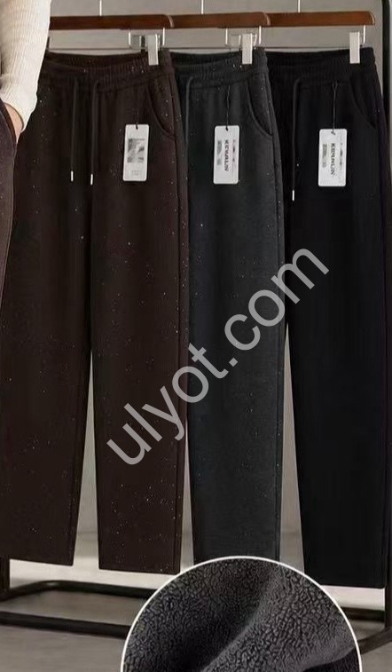 ШТАНИ (XL-5XL) хутро Т.СІРИЙ 2211