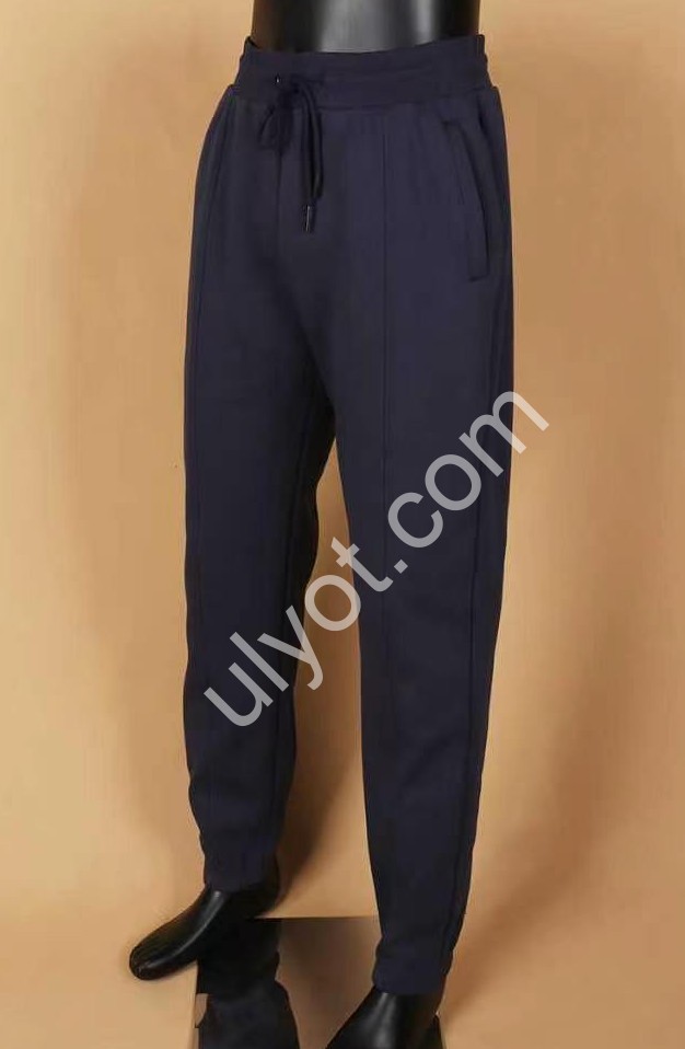 ШТАНИ JJF (L-4XL) МІКРОМІХ МАНЖЕТ ЧОРНИЙ 8101