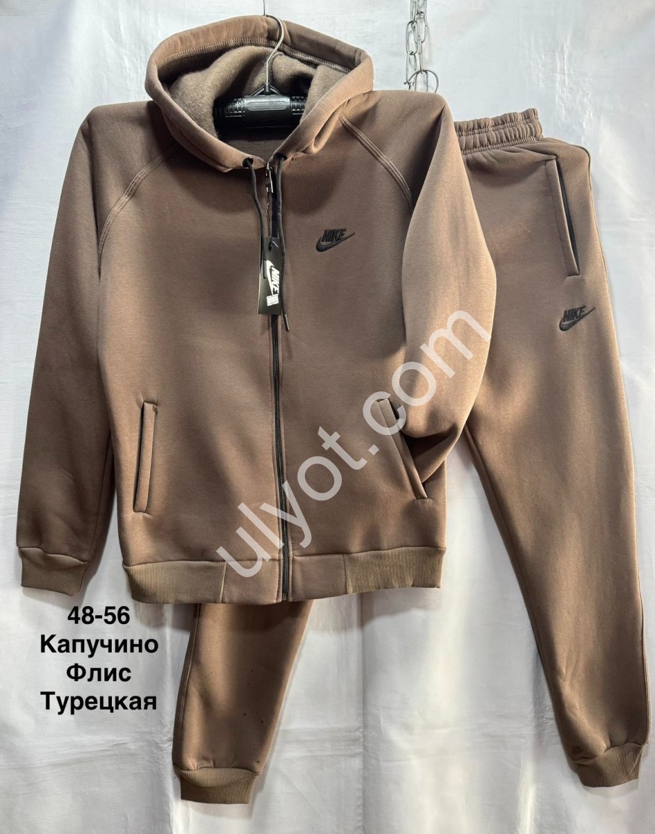 КОСТЮМ N02 (48-56) ФЛИС МАНЖЕТ КАПУЧИНО 