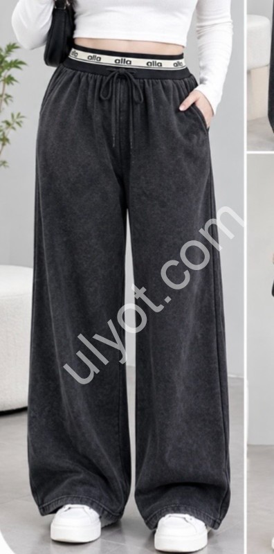 ШТАНИ (6XL-10XL) Хутро ПРЯМО Т.СІРИЙ 2013