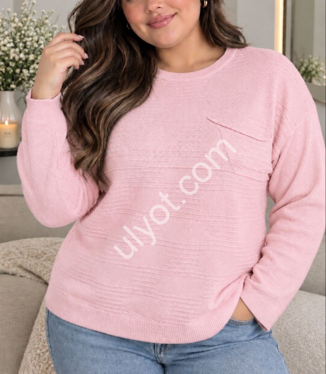 СВИТЕР (ONE SIZE 52-56) МИКС 25519