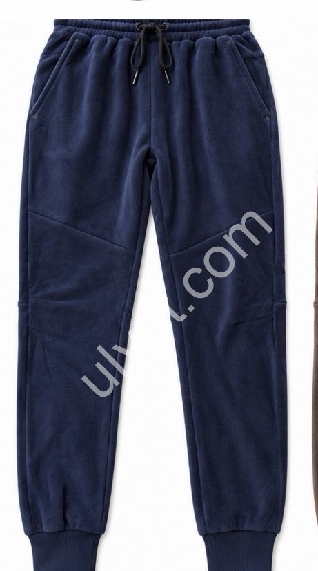 СПОРТ.ШТАНИ (M-3XL) ПЛЮШ МАНЖЕТ Т.СИНІЙ 293