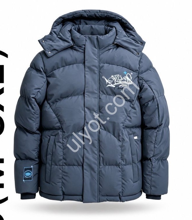 КУРТКА AUDSA (M-3XL) ГРАФИТ MK2610