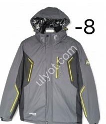 КУРТКА ТЕРМО (M-3XL) СЕРЫЙ 23067-8