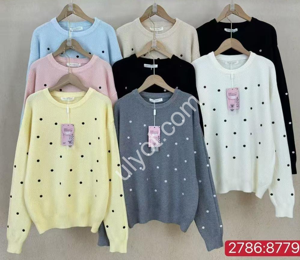 СВІТЕР (ONE SIZE 48-50) МІКС LC87791