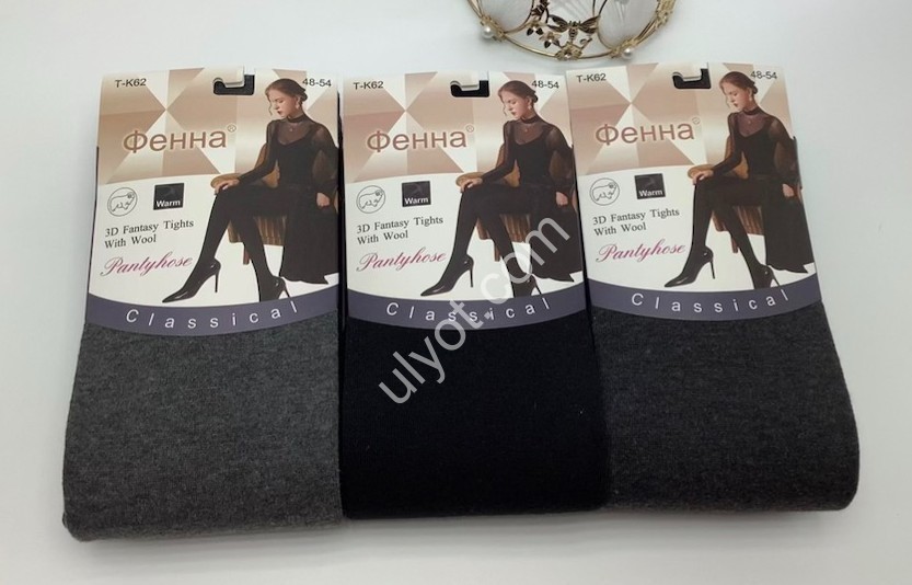 КОЛГОТЫ (ONE SIZE 48-54) МИКС K62B