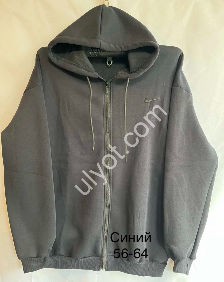 КОФТА N02 (56-64) ФЛІС Т.СИНІЙ