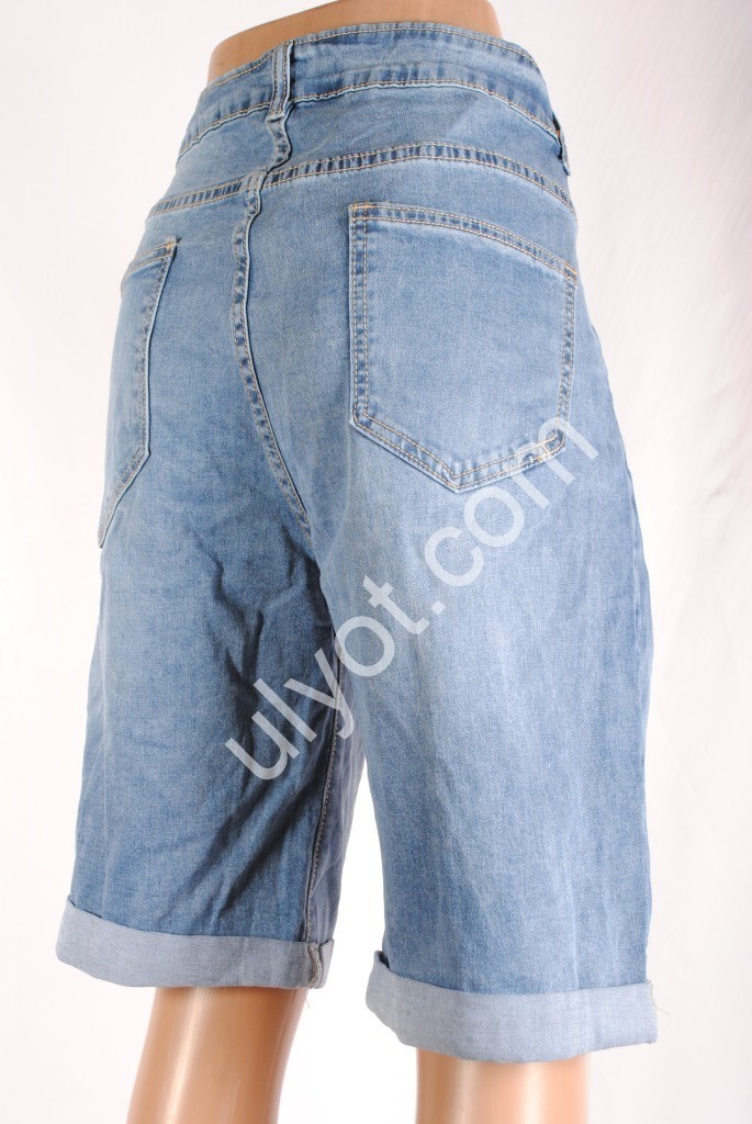 ШОРТЫ NEW JEANS (32-42) ГОЛУБОЙ 3032