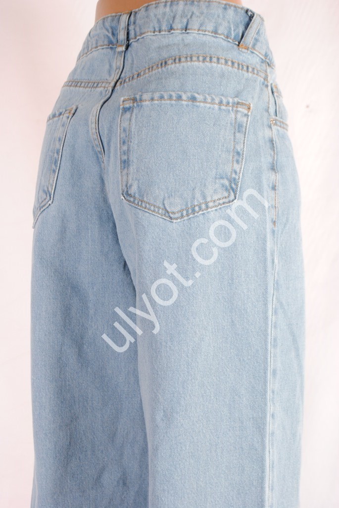 Фото 3 ДЖИНСЫ TOP SHOP (25-28) ГОЛУБОЙ 5206