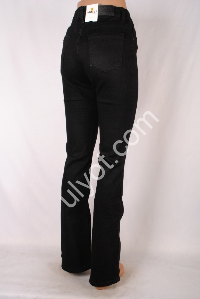 Фото 3 ДЖИНСИ FOREST JEANS (25-30) ЧОРНИЙ 3265