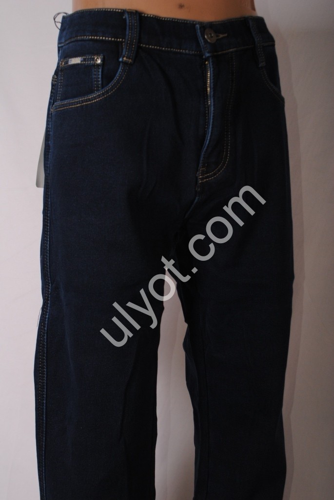 Фото 2 ДЖИНСИ BASANJIU (34-44) Т.СИНІЙ БАЙКА 603-12