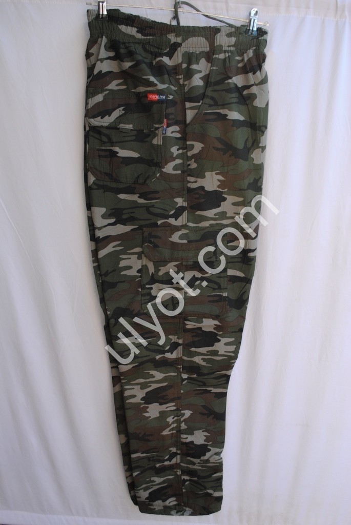 СПОРТ. ШТАНИ AOLONG (XL-5XL) ПРЯМИЙ ХАКІ-1 НАЧІС B32