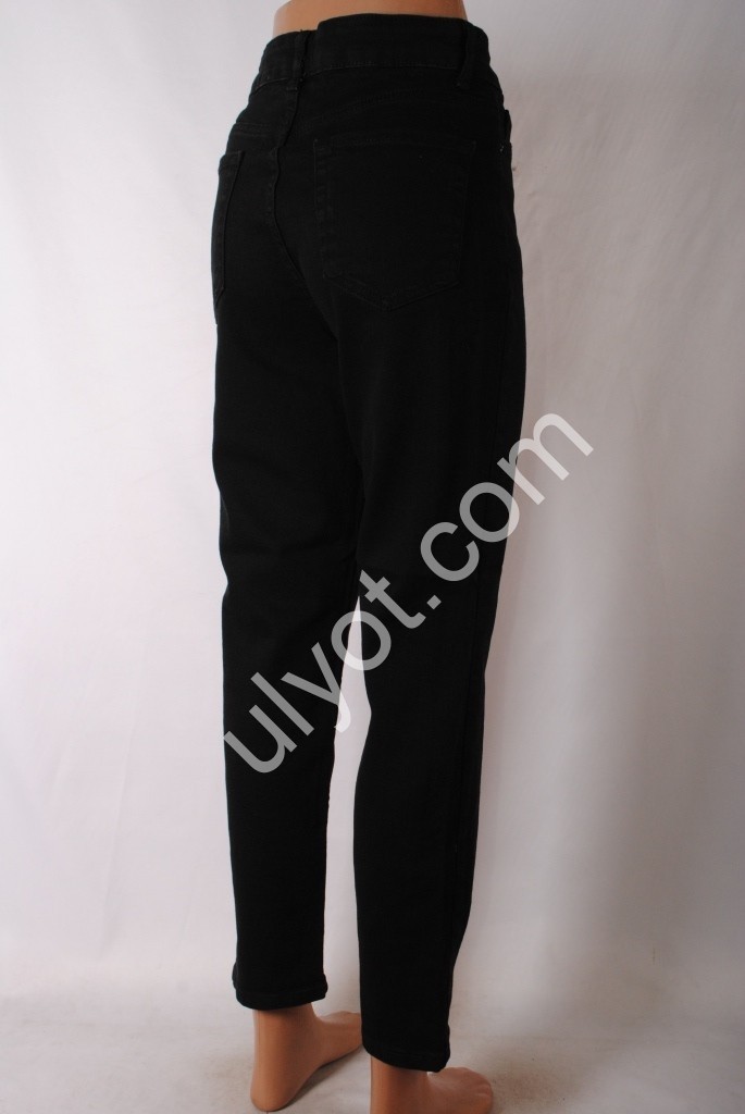 Фото 3 ДЖИНСЫ TOP SHOP (25-32) ЧЕРНЫЙ 7642