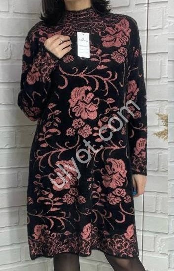 СУКНЯ (ONE SIZE 48-52) БОРДО 26287