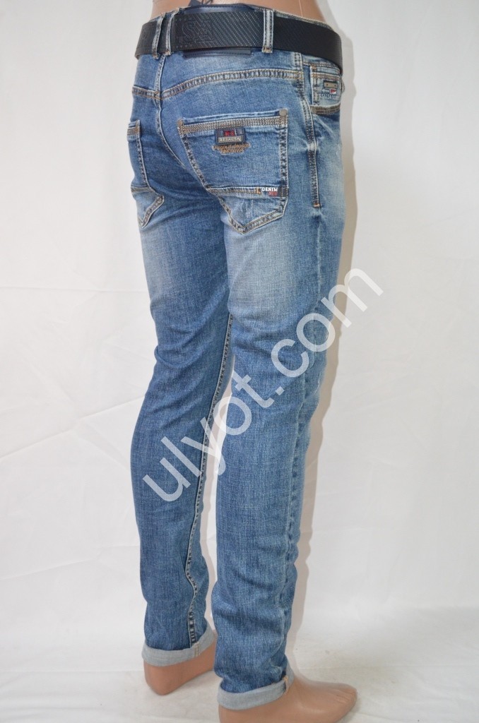 Фото 3 ДЖИНСИ RESALSA (27-33) СИНІЙ 9647