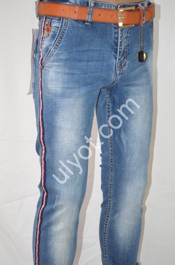 Фото 2 ДЖИНСИ RESALSA (27-33) СИНІЙ 10079