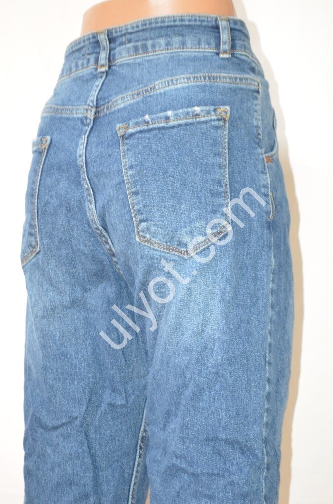 ДЖИНСЫ PLUS DENIM (26-32) СИНИЙ 609