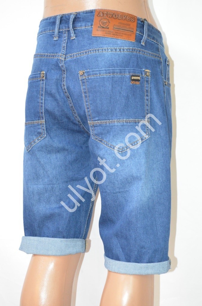 Фото 1 ШОРТЫ ATWOLVES (32-38) СИНИЙ 8810