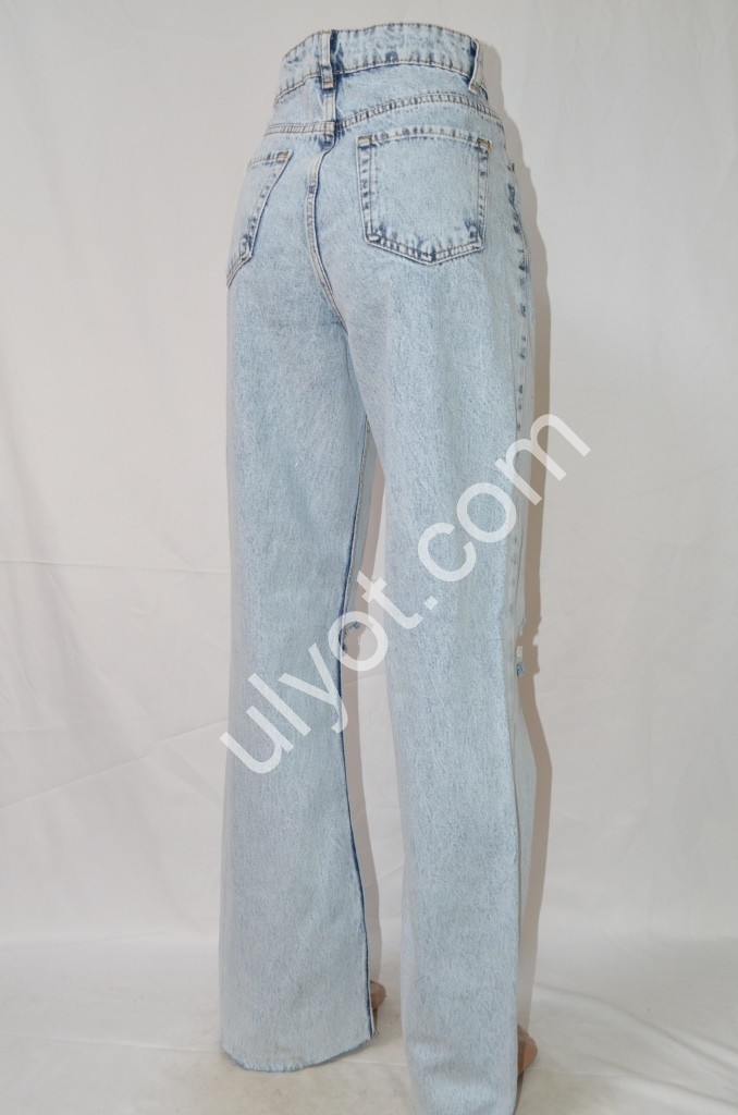 Фото 3 ДЖИНСИ TOP SHOP (25-32) СВ.ГОЛУБИЙ 1253