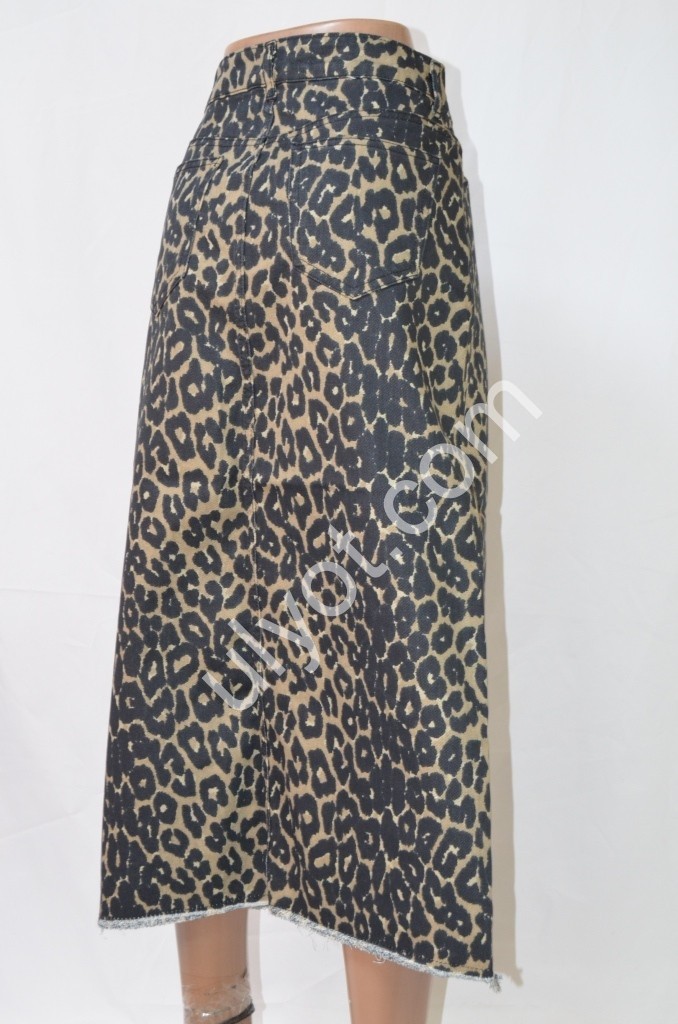 ЮБКА TOP SHOP (S-XL) ЛЕОПАРД 1268