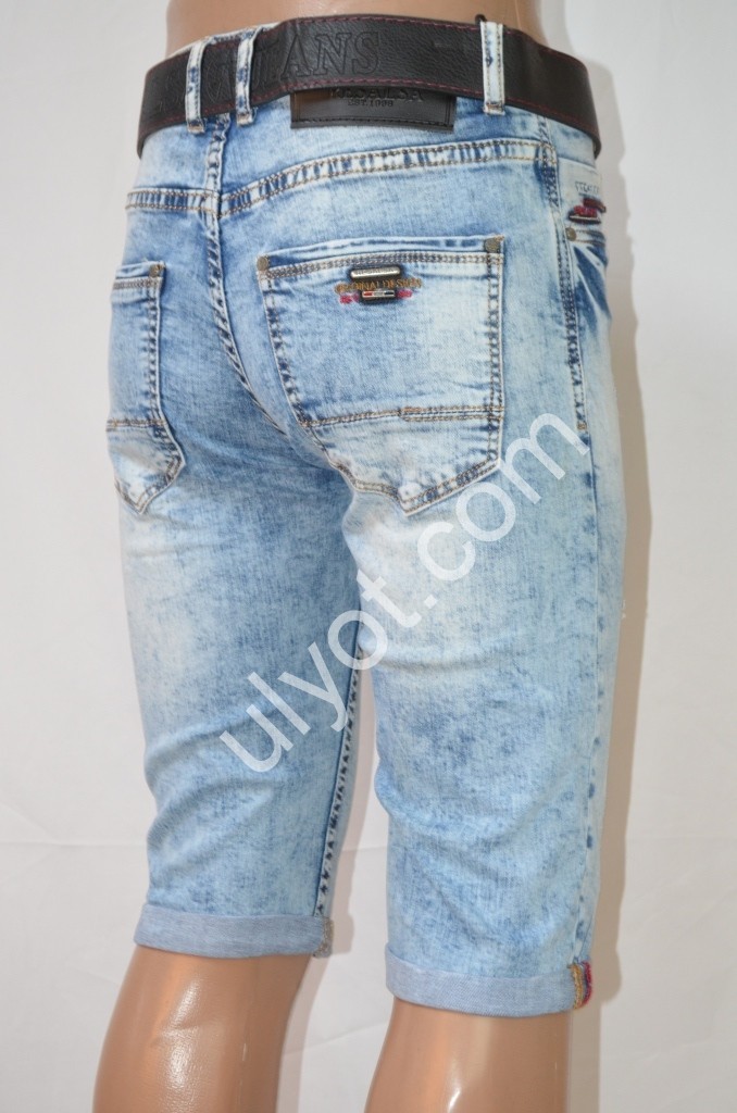 Фото 1 ШОРТЫ RESALSA (27-33) ГОЛУБОЙ 6089