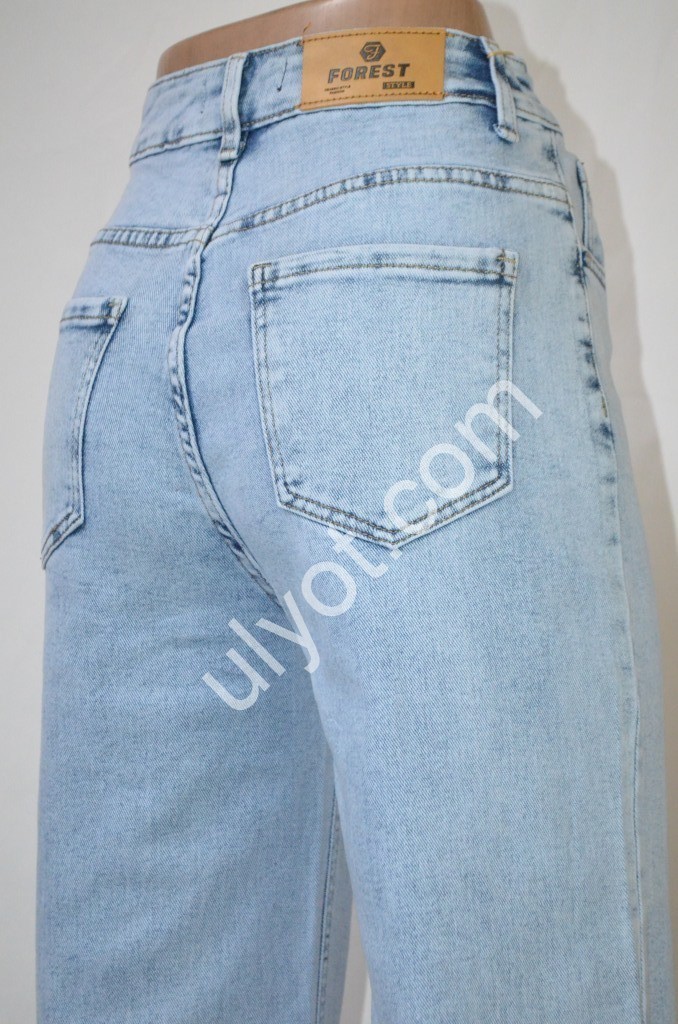 ДЖИНСИ FOREST JEANS (25-28) БЛАКИТНИЙ 3525