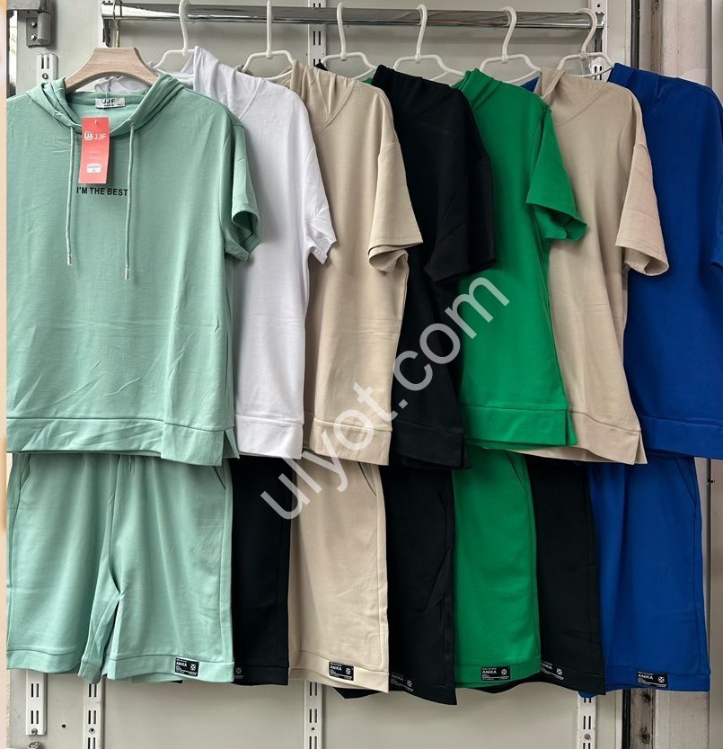 КОСТЮМ (XL-4XL) ЗЕЛЕНЫЙ 5009