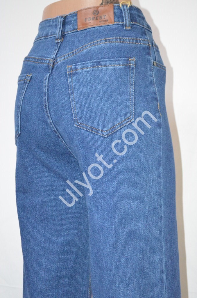 ДЖИНСЫ FOREST JEANS (25-30) СИНИЙ 3585