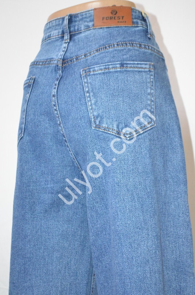 ДЖИНСЫ FOREST JEANS (28-33) СИНИЙ 3612