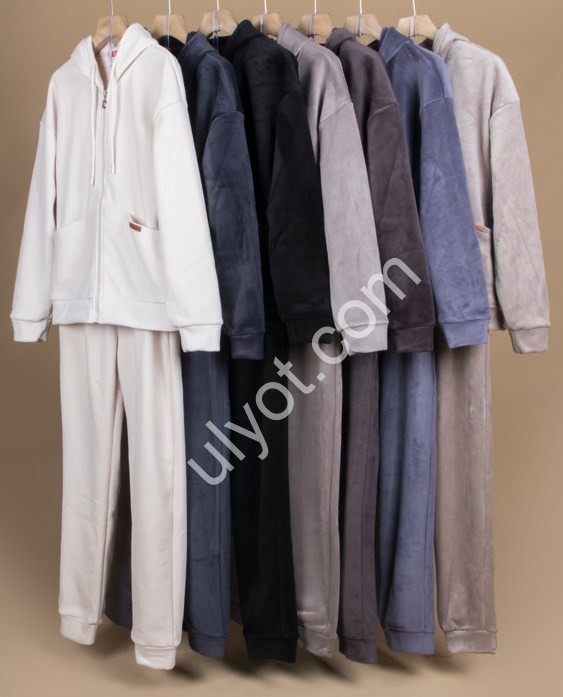 Фото 1 СПОРТ.КОСТЮМ (XL-3XL) ГРАФИТ 20112