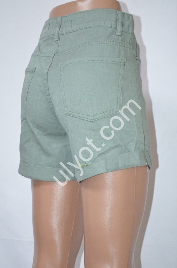ШОРТЫ JEAN SHOP (25-32) Т.ОЛИВКА 597