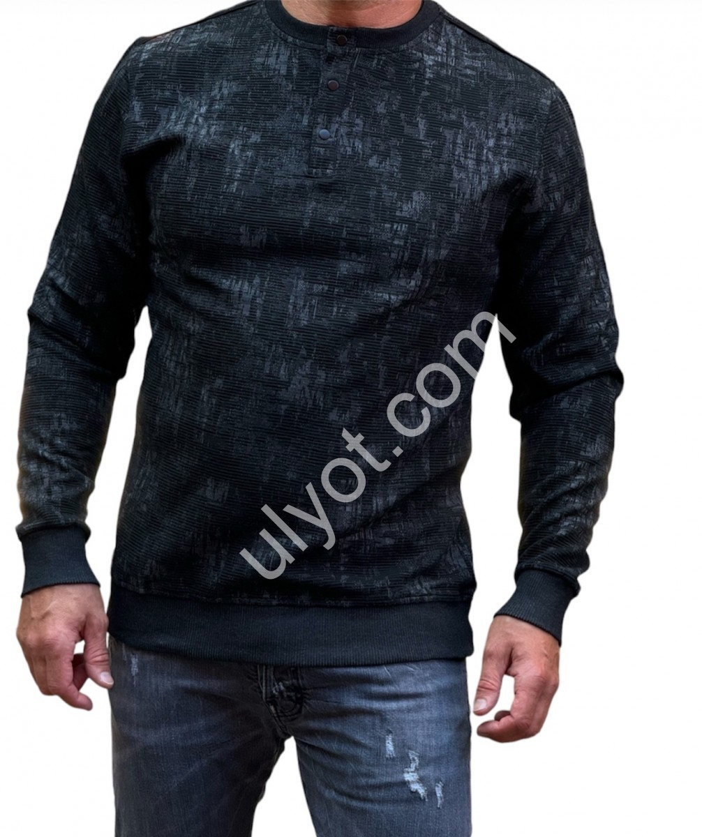 ДЖЕМПЕР (M-2XL) ЧЕРНЫЙ 243519