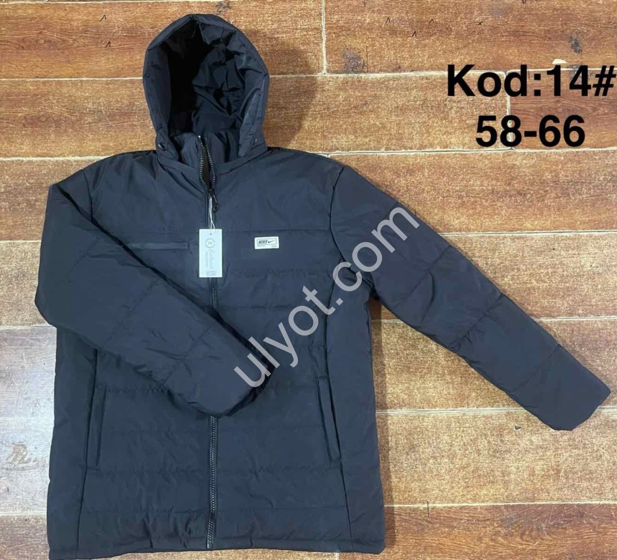 КУРТКА N02 (58-66) Хутро Графіт 14