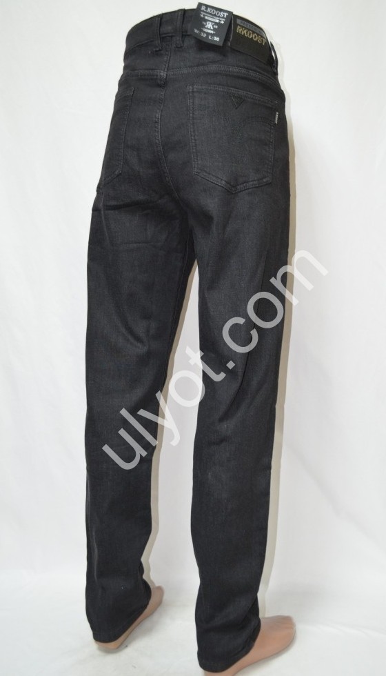 Фото 3 ДЖИНСЫ R.KOOST (28-36) ФЛИС ГРАФИТ RK703