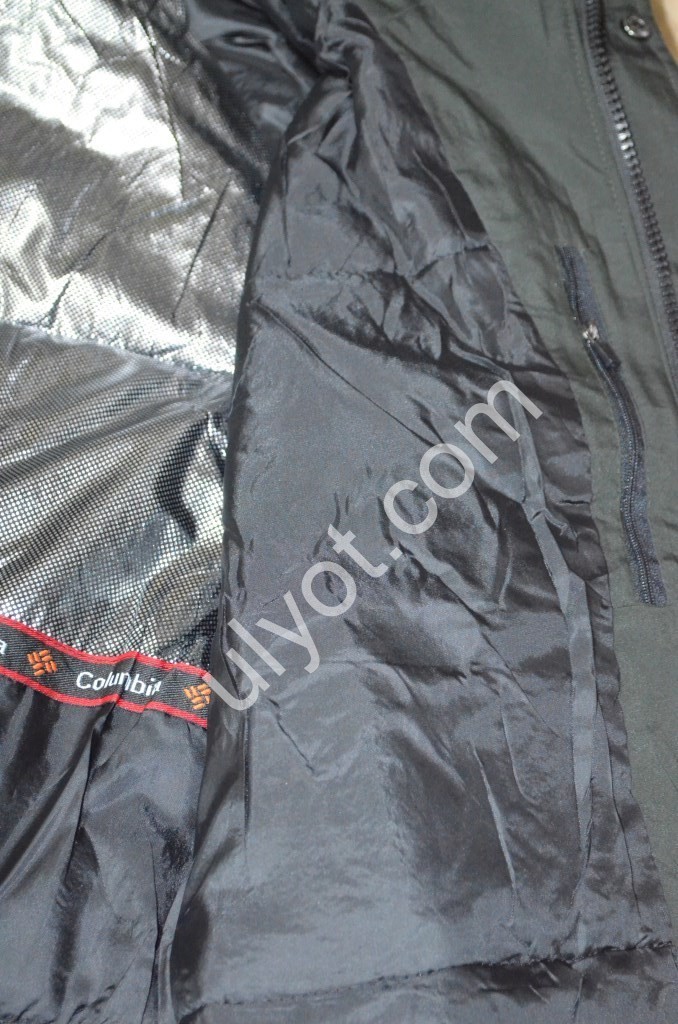 КУРТКА C04 (48-56) ХАКИ+ЧЕРНЫЙ F-21