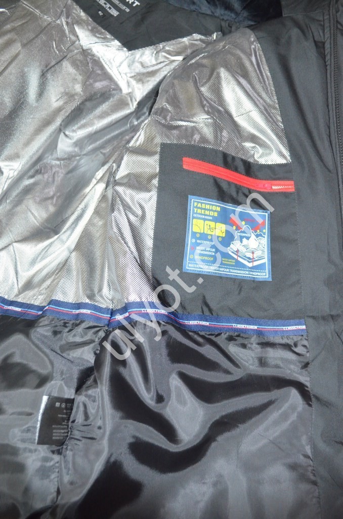 Фото 1 КУРТКА N02 (58-66) ЧЕРНЫЙ D-03