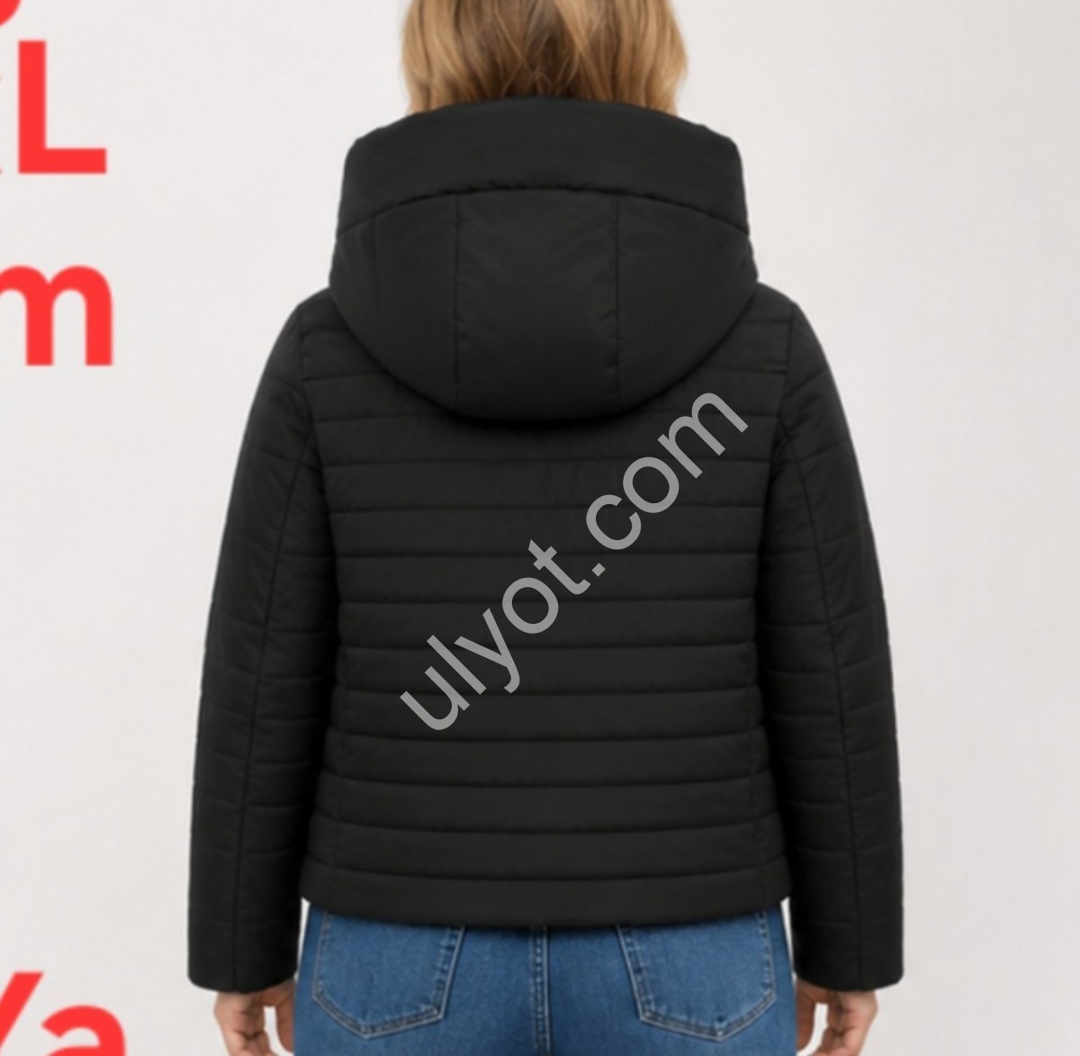 КУРТКА LILIYA (S-2XL) ЧЕРНЫЙ 615-10